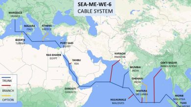 صورة المصرية للاتصالات تتوسع في شبكتها الدولية عبر الكابل البحري SEA-ME-WE-6