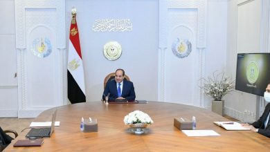 صورة الرئيس السيسي  يتابع  في اجتماع  مع وزير العدل جهود صياغة مشروع قانون للأحوال الشخصية للمسلمين