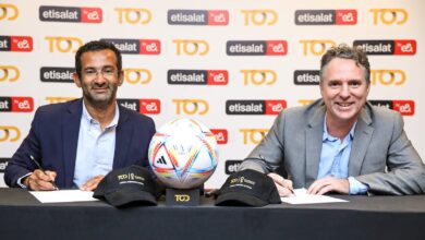 صورة اتصالات مصر و evisionمن مجموعة e&تبرمان اتفاقية استراتيجية مع TOD لتوفير المحتوى الرياضي المفضّل وكأس العالم لكرة القدم