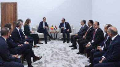 صورة رئيس الوزراء يلتقى ممثلى تحالف بلجيكي للشركات المتخصصة فى مجال الطاقة والهيدروجين الأخضر بحضور نظيره البلجيكى