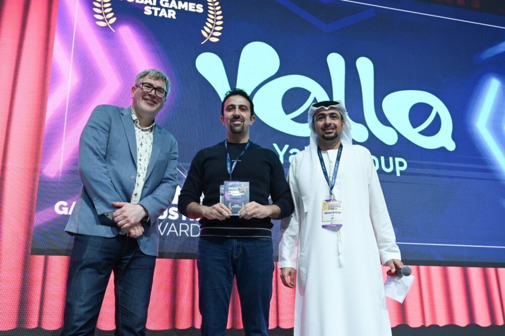 مجموعة يلا تفوز بجائزة نجمة دبي للألعاب خلال حفل توزيع جوائز قطاع الألعاب في الشرق الأوسط وشمال أفريقيا