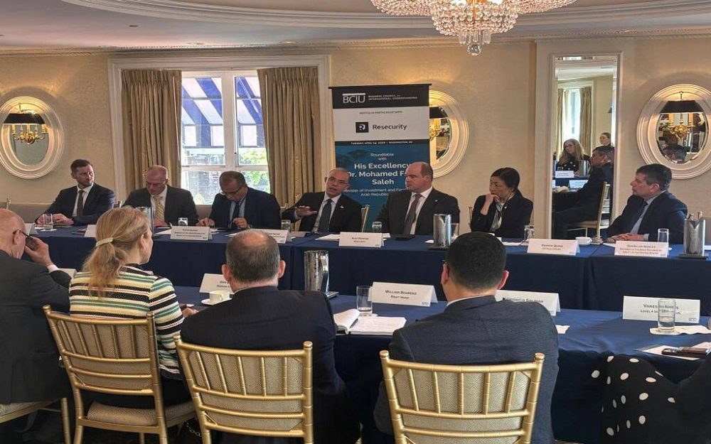 “فريد” يبحث الفرص الاستثمارية بمصر مع 18 شركة أمريكية وعالمية